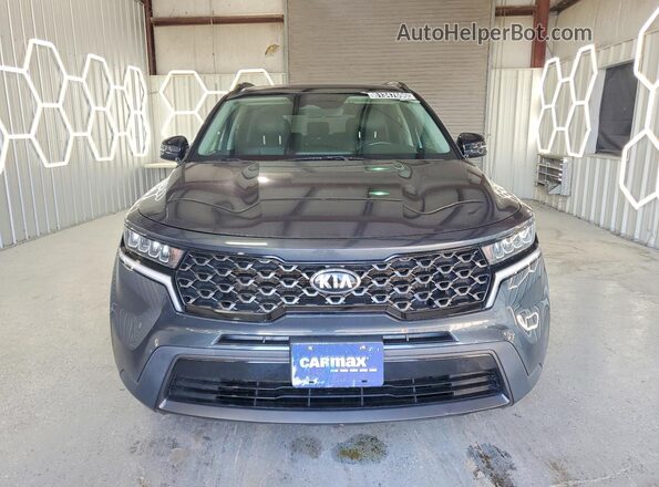 5XYRLDLC7MG059543 2021 KIA SORENTO Gray Front view