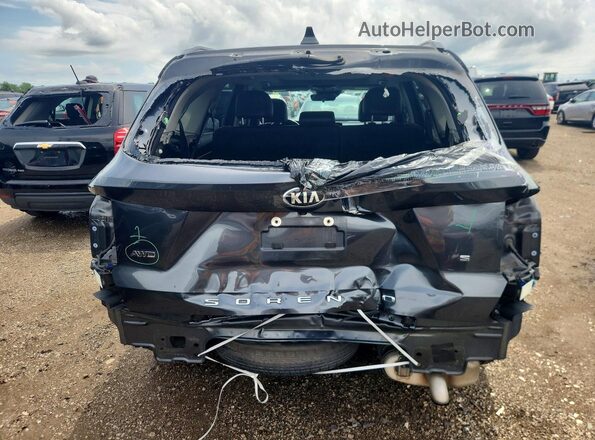 5XYRLDLC8MG038135 2021 KIA SORENTO Gray უკანა ხედი