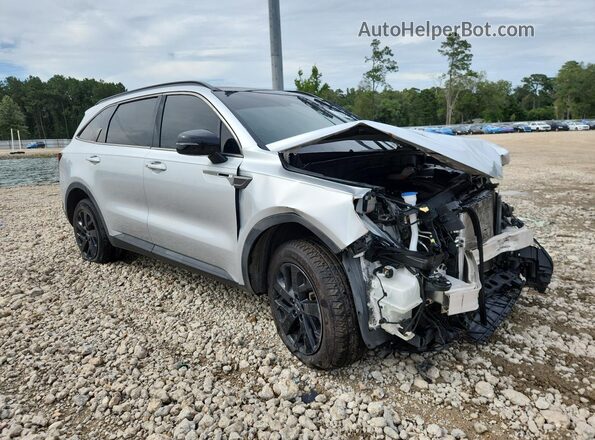 5XYRLDLC8MG039429 2021 KIA SORENTO Silver Առջևի վահանակի տեսք