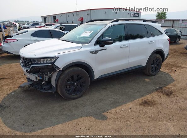 5XYRLDLC8NG082136 2022 KIA SORENTO Белый Передняя левая четверть