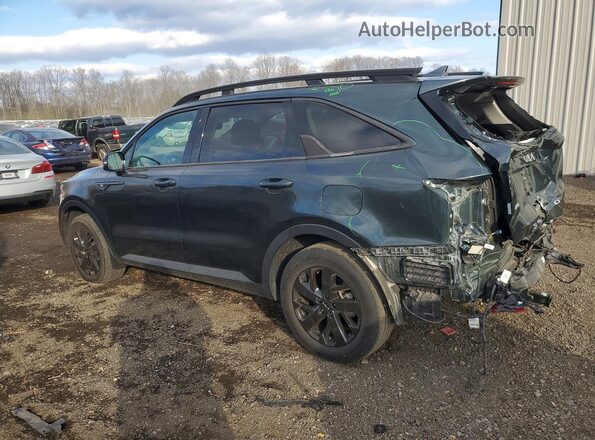 5XYRLDLC8NG139922 2022 KIA SORENTO Green Задня ліва чверть