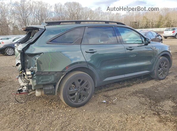 5XYRLDLC8NG139922 2022 KIA SORENTO Green Задня права чверть