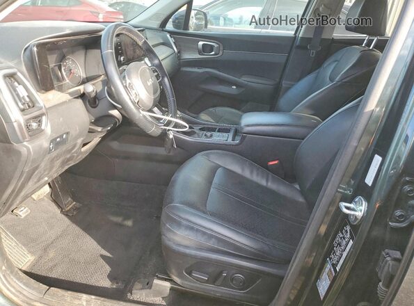 5XYRLDLC8NG139922 2022 KIA SORENTO Green Вид салону спереду