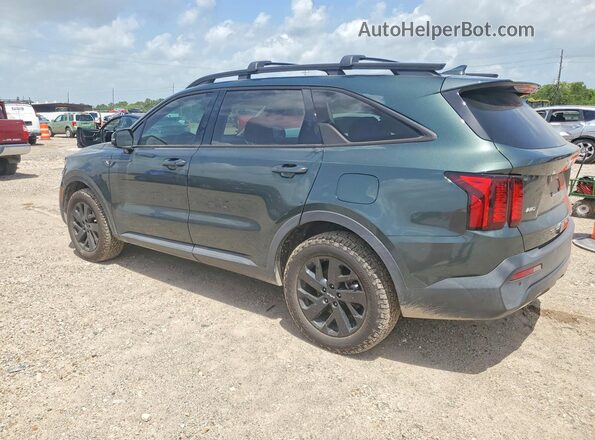 5XYRLDLCXNG138075 2022 KIA SORENTO Green Задня ліва чверть