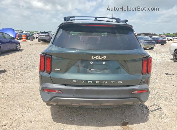 5XYRLDLCXNG138075 2022 KIA SORENTO Green Вид ззаду