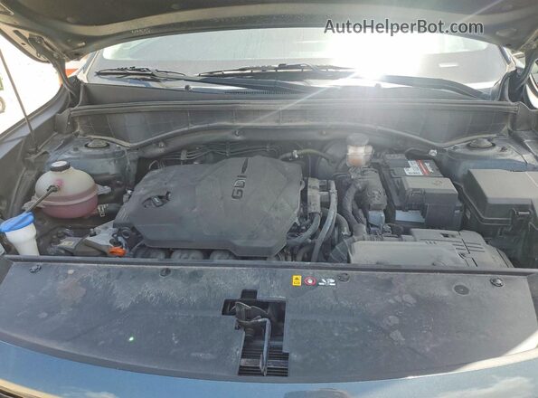 5XYRLDLCXNG138075 2022 KIA SORENTO Green Вид підкапотного простору