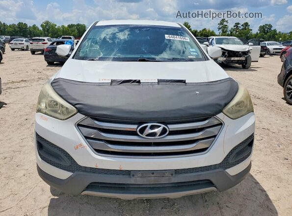 5XYZT3LB0GG323255 2016 HYUNDAI SANTA White Դիմացի տեսք