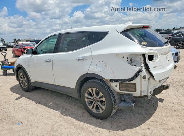 5XYZT3LB0GG323255 2016 HYUNDAI SANTA White Հետևի ձախ