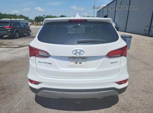 5XYZT3LB0HG434874 2017 HYUNDAI SANTA White Rear view