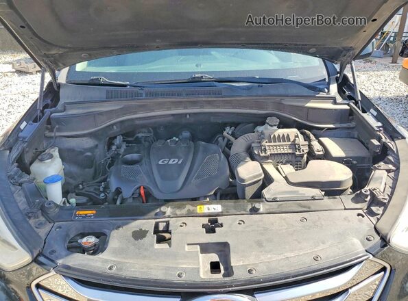 5XYZT3LB1GG331025 2016 HYUNDAI SANTA Black 
