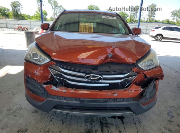 5XYZT3LB1GG360895 2016 HYUNDAI SANTA Orange წინა ხედი