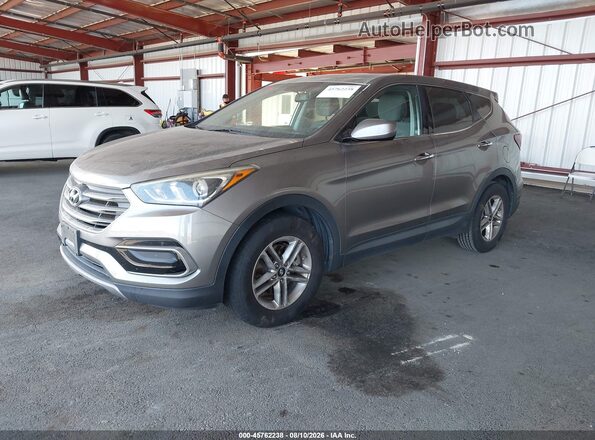 5XYZT3LB1HG387421 2017 HYUNDAI SANTA FE SPORT Beige Передня ліва чверть