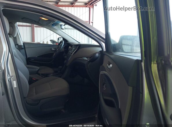 5XYZT3LB1HG387421 2017 HYUNDAI SANTA FE SPORT Beige Вид салону спереду