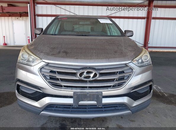 5XYZT3LB1HG387421 2017 HYUNDAI SANTA FE SPORT Beige Вид спереду