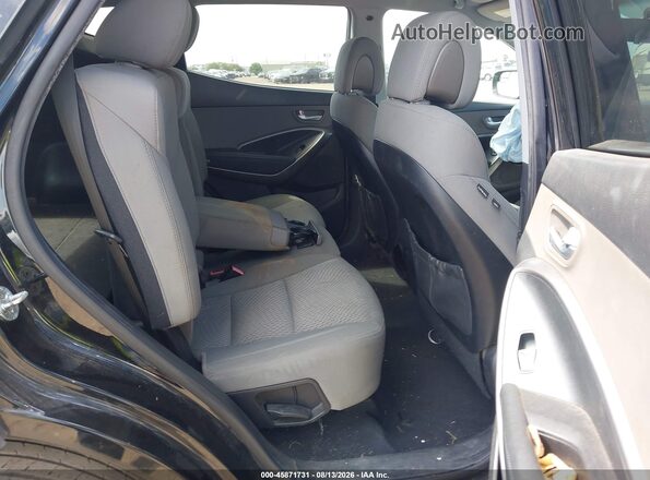 5XYZT3LB1JG542376 2018 HYUNDAI SANTA FE SPORT Black Vista de la etiqueta del VIN