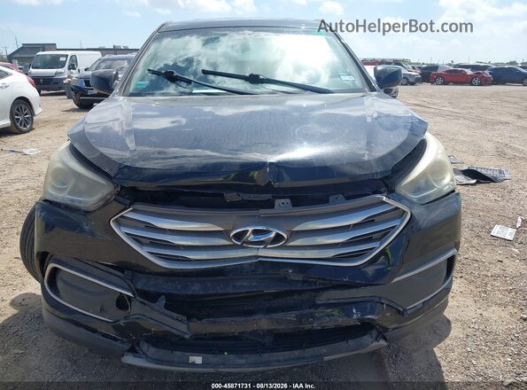 5XYZT3LB1JG542376 2018 HYUNDAI SANTA FE SPORT Black Vista del salpicadero