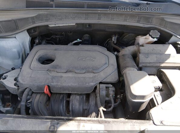 5XYZT3LB1JG564121 2018 HYUNDAI SANTA FE SPORT Серебряный Вид сзади