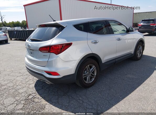 5XYZT3LB1JG564121 2018 HYUNDAI SANTA FE SPORT Серебряный Задняя правая четверть