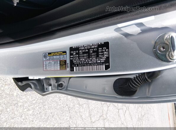 5XYZT3LB1JG564121 2018 HYUNDAI SANTA FE SPORT Серебряный Вид подкапотного пространства