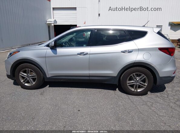 5XYZT3LB1JG564121 2018 HYUNDAI SANTA FE SPORT Серебряный Вид спереди