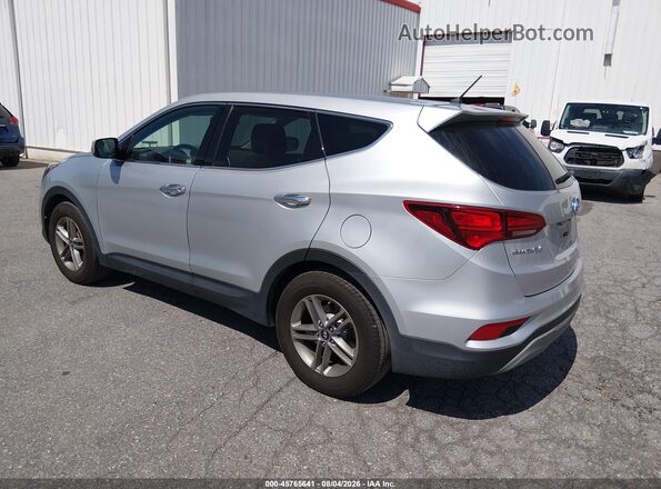 5XYZT3LB1JG564121 2018 HYUNDAI SANTA FE SPORT Серебряный Задняя левая четверть
