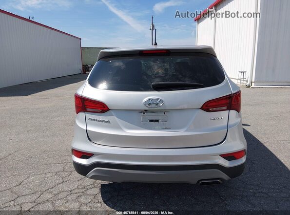 5XYZT3LB1JG564121 2018 HYUNDAI SANTA FE SPORT Серебряный 