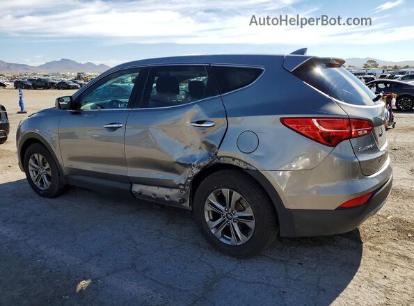 5XYZT3LB2GG322897 2016 HYUNDAI SANTA Silver უკანა მარცხენა
