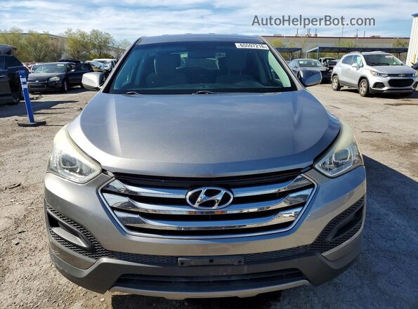 5XYZT3LB2GG322897 2016 HYUNDAI SANTA Silver წინა ხედი