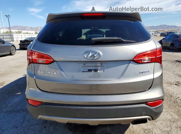 5XYZT3LB2GG322897 2016 HYUNDAI SANTA Silver უკანა ხედი