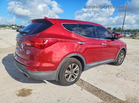 5XYZT3LB2GG327131 2016 HYUNDAI SANTA Red Rear right