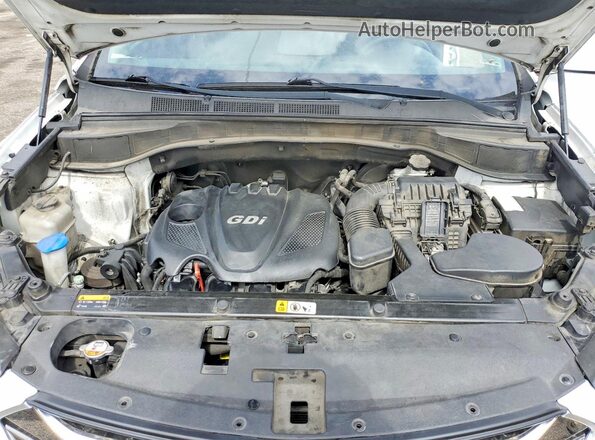 5XYZT3LB2GG379679 2016 HYUNDAI SANTA White Vista del compartimento del motor