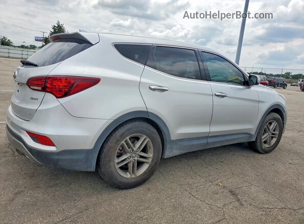 5XYZT3LB2HG382261 2017 HYUNDAI SANTA Silver Tył prawy