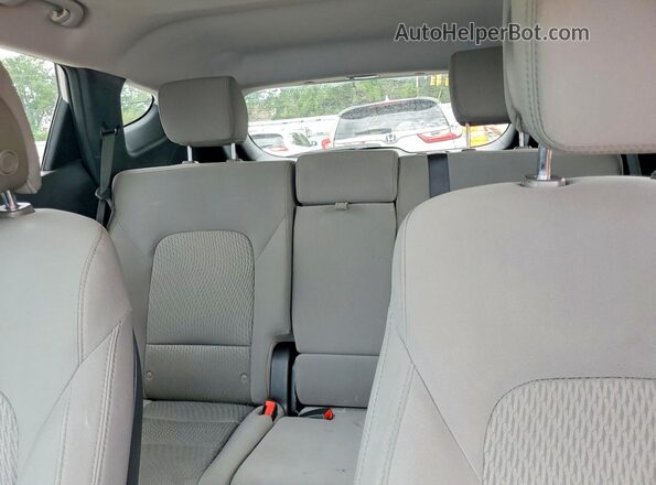 5XYZT3LB2HG382261 2017 HYUNDAI SANTA Silver Widok tylnych siedzeń