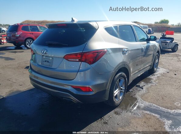 5XYZT3LB2HG419888 2017 HYUNDAI SANTA FE SPORT Серый Задняя правая четверть