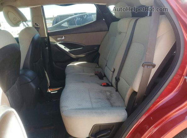 5XYZT3LB2HG495143 2017 HYUNDAI SANTA Burgundy Widok wnętrza z tyłu