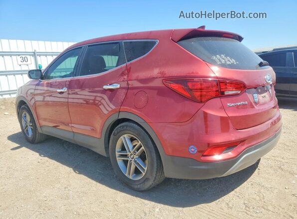 5XYZT3LB2HG495143 2017 HYUNDAI SANTA Burgundy Tył lewy