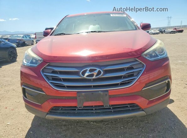 5XYZT3LB2HG495143 2017 HYUNDAI SANTA Burgundy Widok z przodu