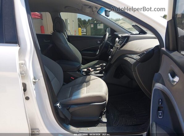 5XYZT3LB3GG363006 2016 HYUNDAI SANTA FE SPORT White Vista interior delantera