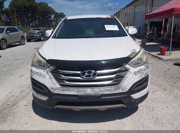 5XYZT3LB3GG363006 2016 HYUNDAI SANTA FE SPORT White Vista frontal