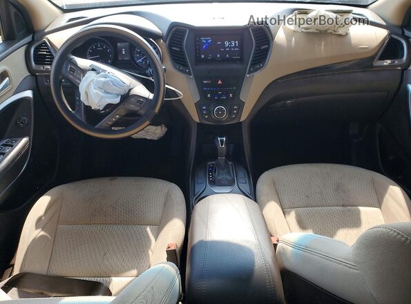5XYZT3LB3HG455234 2017 HYUNDAI SANTA Red Vista del salpicadero