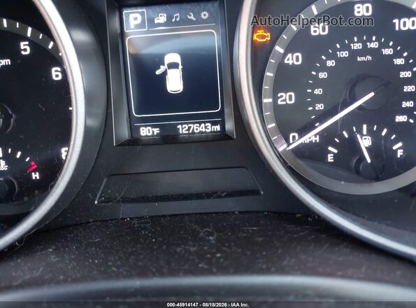 5XYZT3LB3HG500401 2017 HYUNDAI SANTA FE SPORT Gray Widok tylnych siedzeń