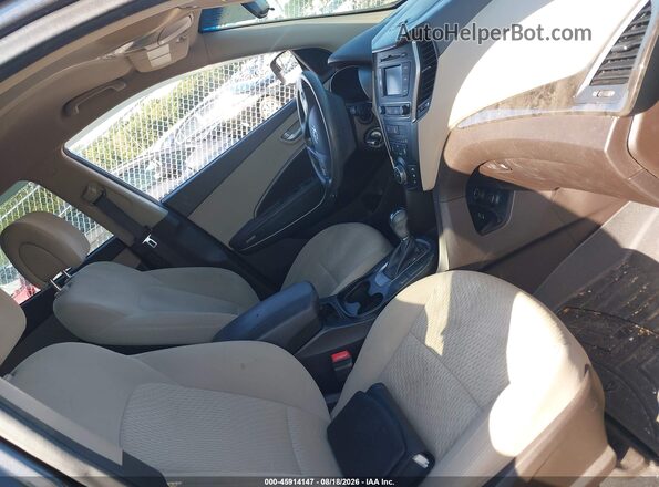 5XYZT3LB3HG500401 2017 HYUNDAI SANTA FE SPORT Gray Widok wnętrza z przodu