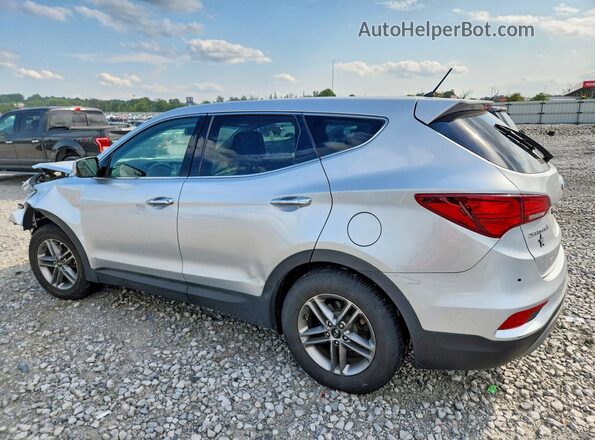 5XYZT3LB3JG558689 2018 HYUNDAI SANTA Silver Tył lewy