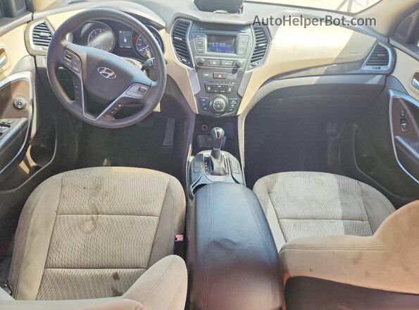 5XYZT3LB4JG533378 2018 HYUNDAI SANTA Burgundy Vista interior de 360 grados