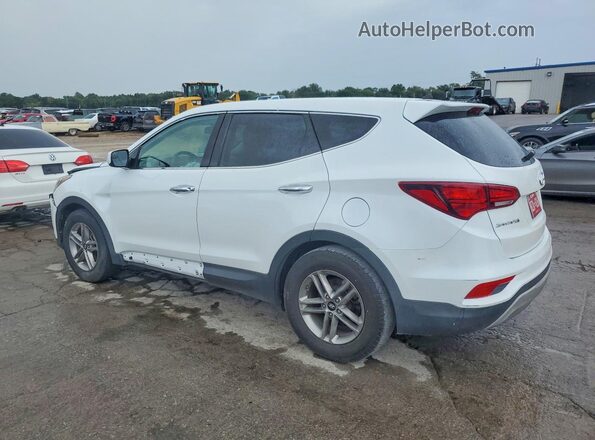 5XYZT3LB4JG545448 2018 HYUNDAI SANTA White Задня ліва чверть