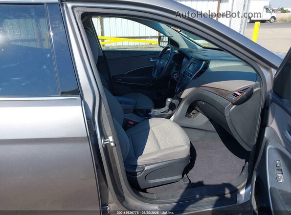 5XYZT3LB5JG538170 2018 HYUNDAI SANTA FE SPORT Gray წინა სალონის ხედი