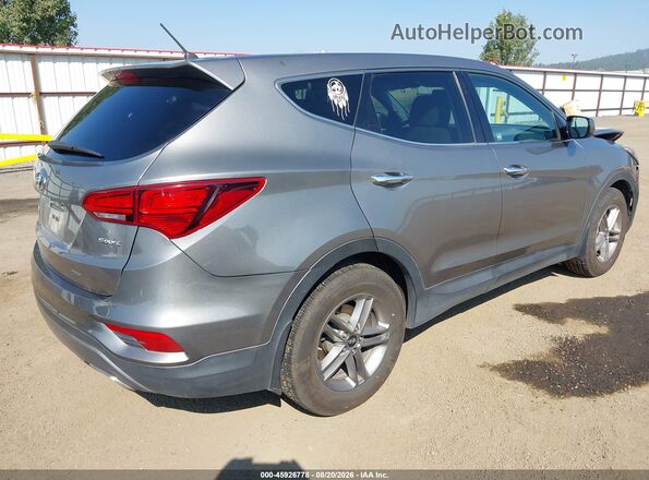 5XYZT3LB5JG538170 2018 HYUNDAI SANTA FE SPORT Gray უკანა მარჯვენა