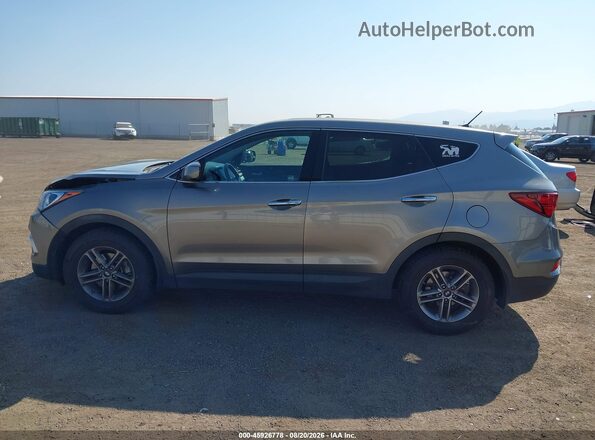 5XYZT3LB5JG538170 2018 HYUNDAI SANTA FE SPORT Gray სალონის 360-გრადუსიანი ხედი