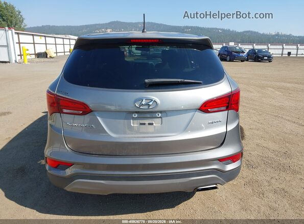 5XYZT3LB5JG538170 2018 HYUNDAI SANTA FE SPORT Gray 