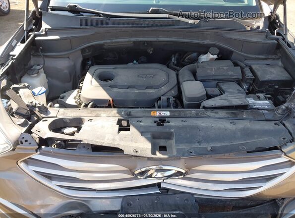 5XYZT3LB5JG538170 2018 HYUNDAI SANTA FE SPORT Gray უკანა ხედი